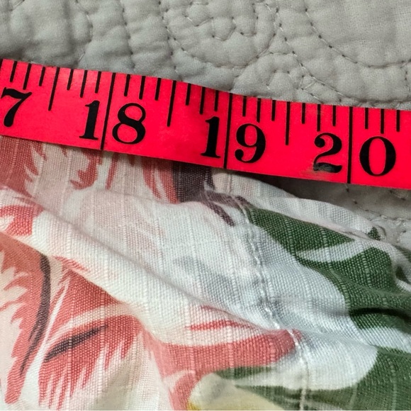 Lucky Brand Tropical Floral Print Capri Cargo Pants, Sz 12 - Picture 16 of 16